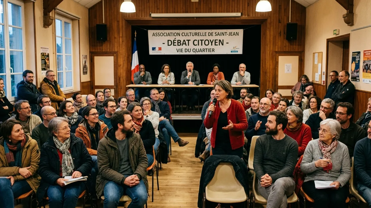 Rencontre et forum civique avec les habitants et acteurs locaux