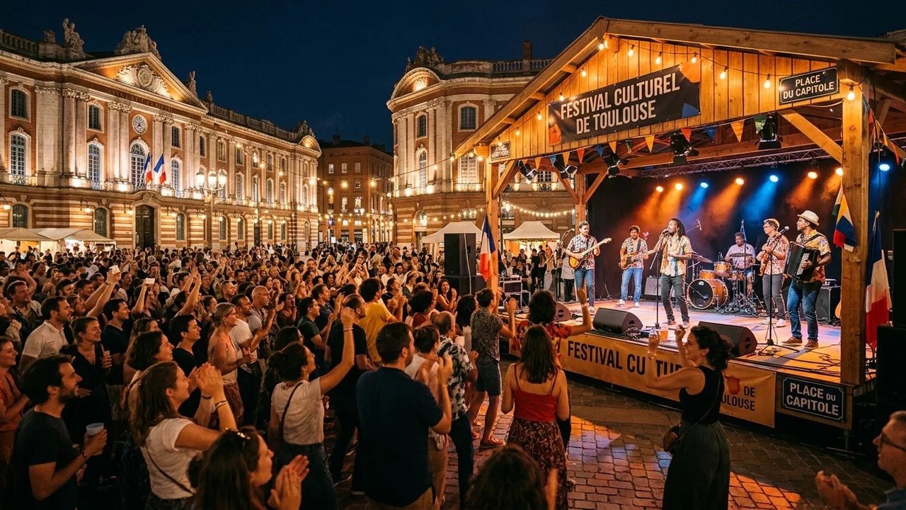Scène publique d'un festival associatif ARTKANIST