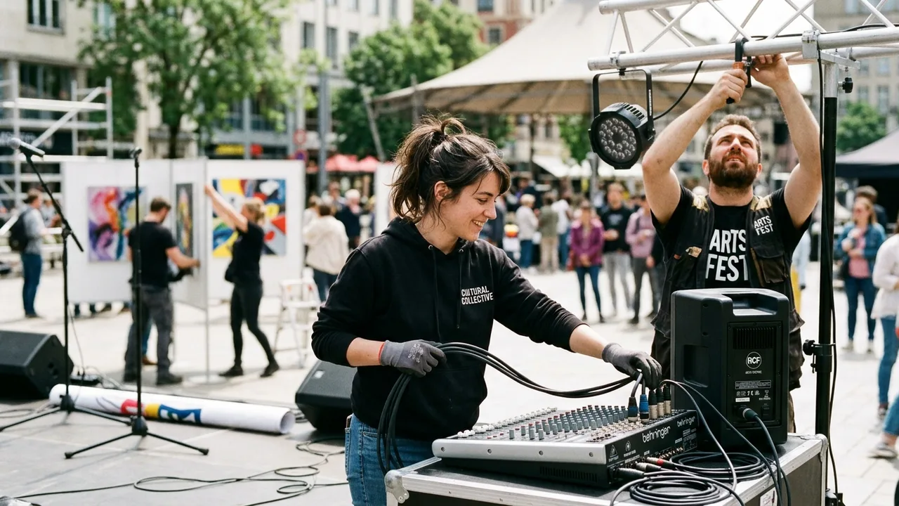 Coordination technique et logistique scénique